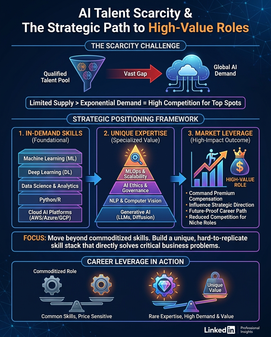 AI Talent Scarcity Infographic